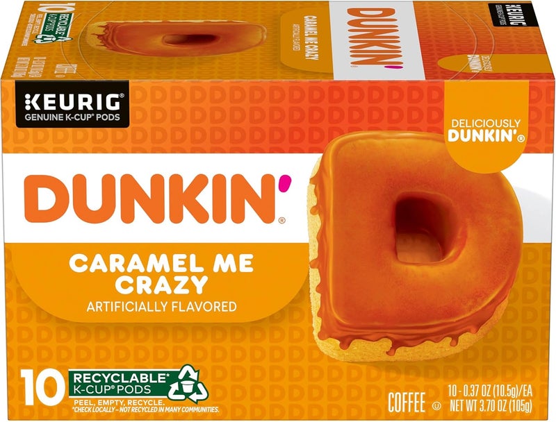 Dunkin' Caramel Me Crazy K-Cup Pods - Image 1